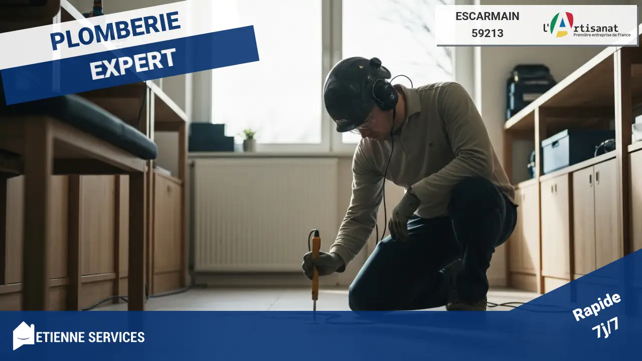 Intervention spécialisée : recherche de fuite par écoute électro-acoustique
