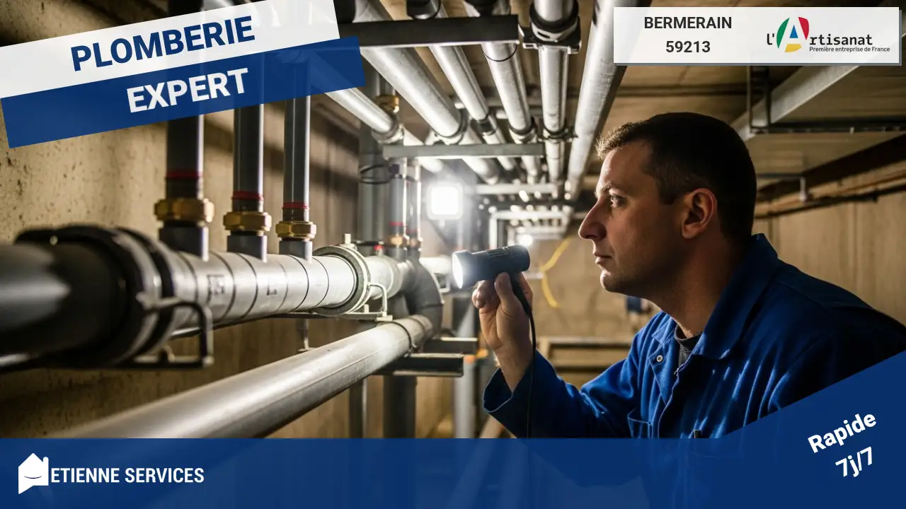 Experts de l'inspection visuelle pour une première localisation de fuite