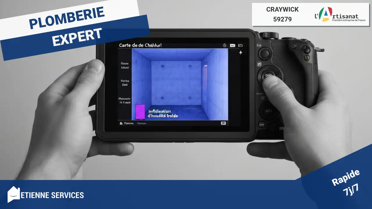 Caméra thermique pour la recherche de fuites : Intervention spécialisée sans destruction