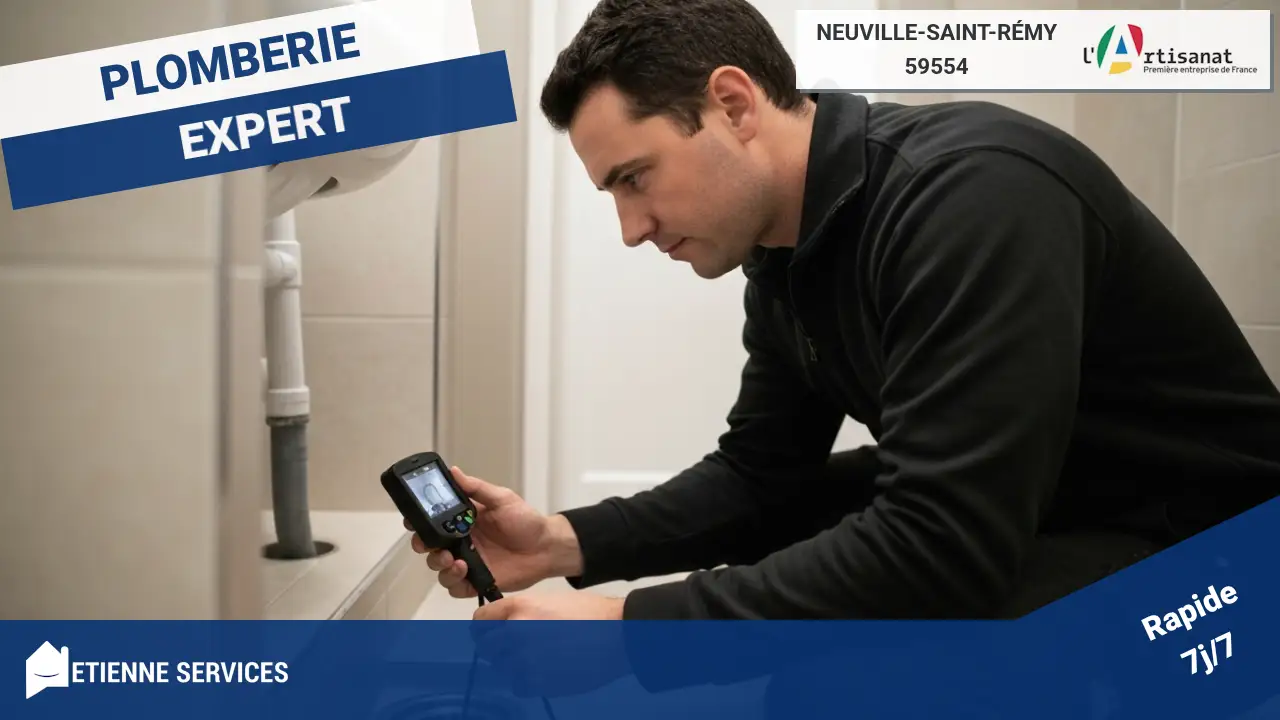 Installateurs qualifiés pour la recherche de fuite par caméra d'inspection