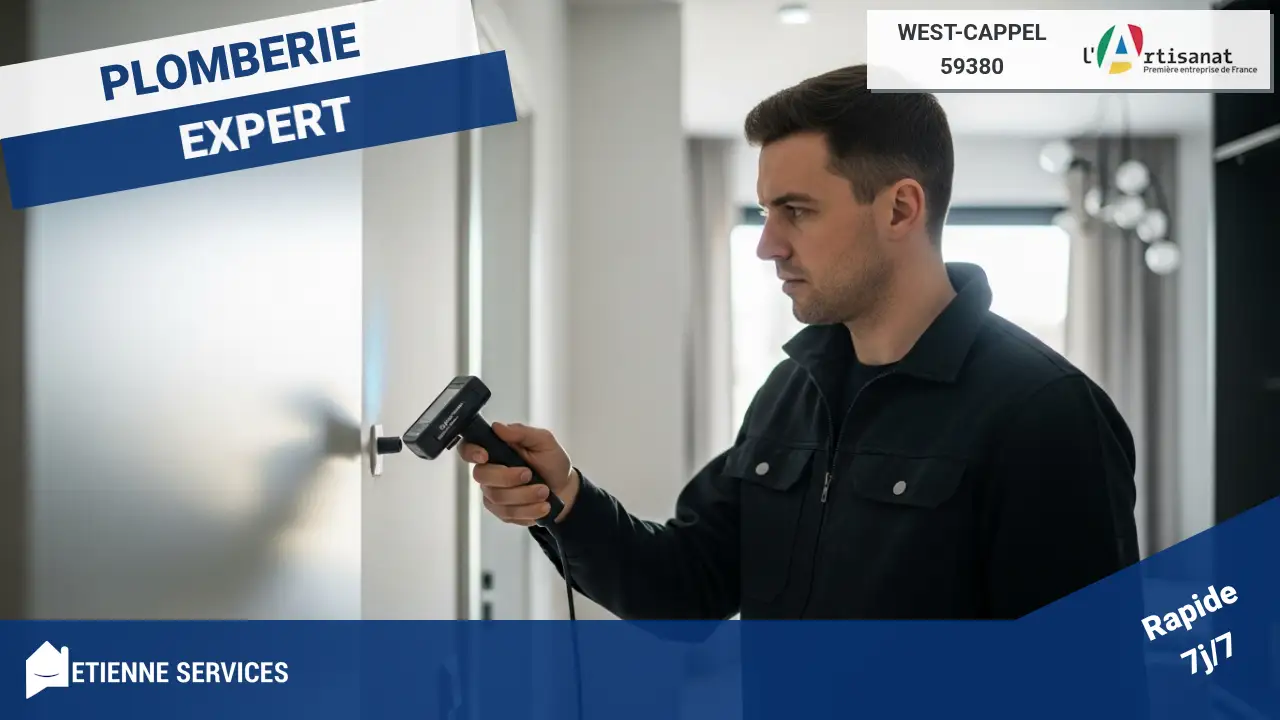 Intervention spécialisée : recherche de fuite par gaz traceur