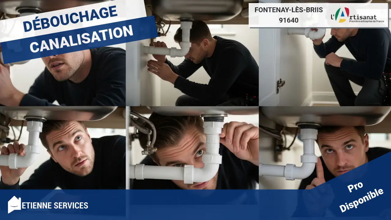 Débouchage de canalisation à Fontenay-lès-Briis : Votre solution par des artisans dépanneurs