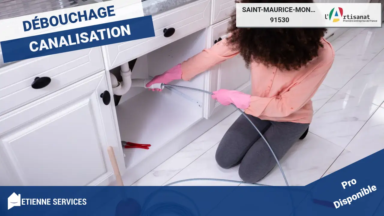 Débouchage de canalisation à Saint-Maurice-Montcouronne : Solutions expertes pour vos évacuations