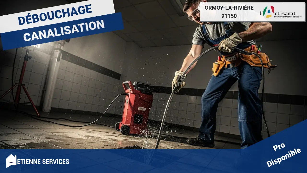 Spécialistes reconnus en débouchage de canalisation à Ormoy-la-Rivière