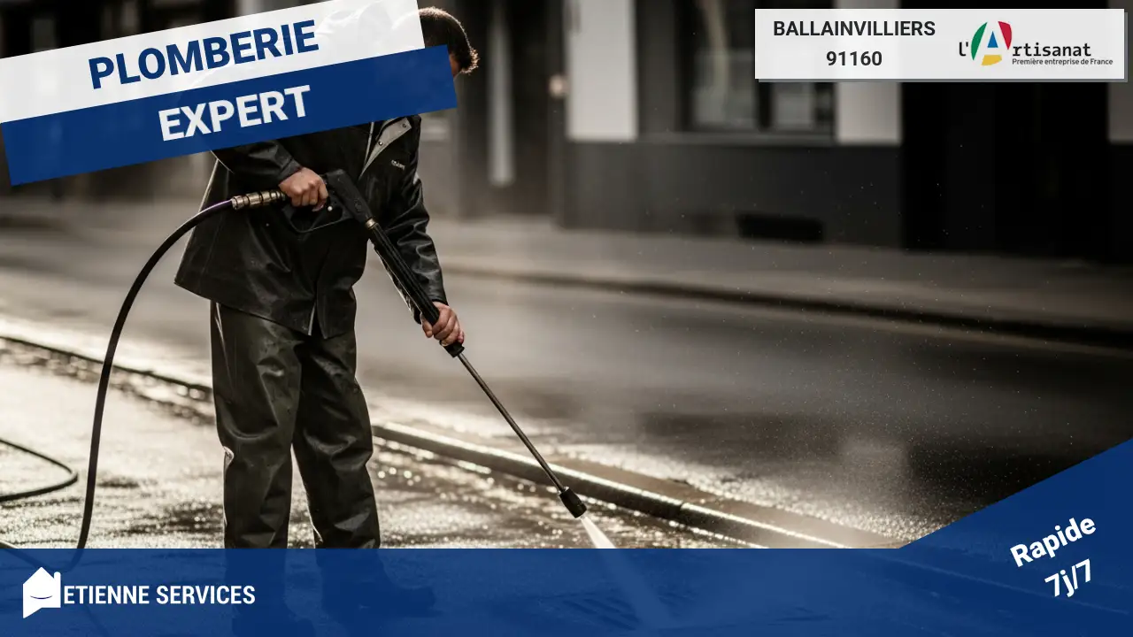 Débouchage haute pression par camion hydrocureur : la solution ultime à Ballainvilliers