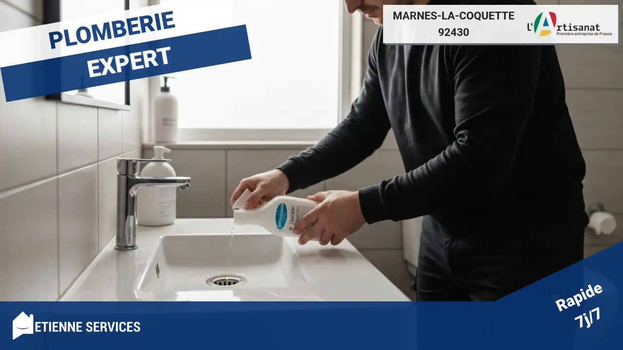Intervention spécialisée et contrôlée : Le débouchage de canalisation par traitement chimique