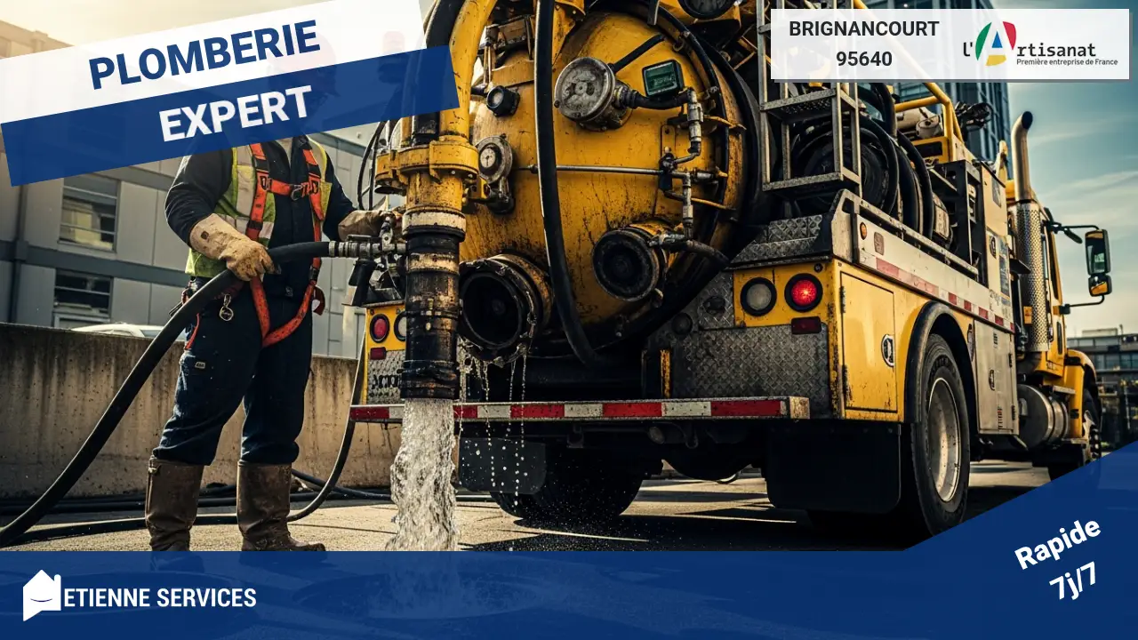 Débouchage par hydrocurage haute pression : la solution radicale pour vos canalisations à Brignancourt