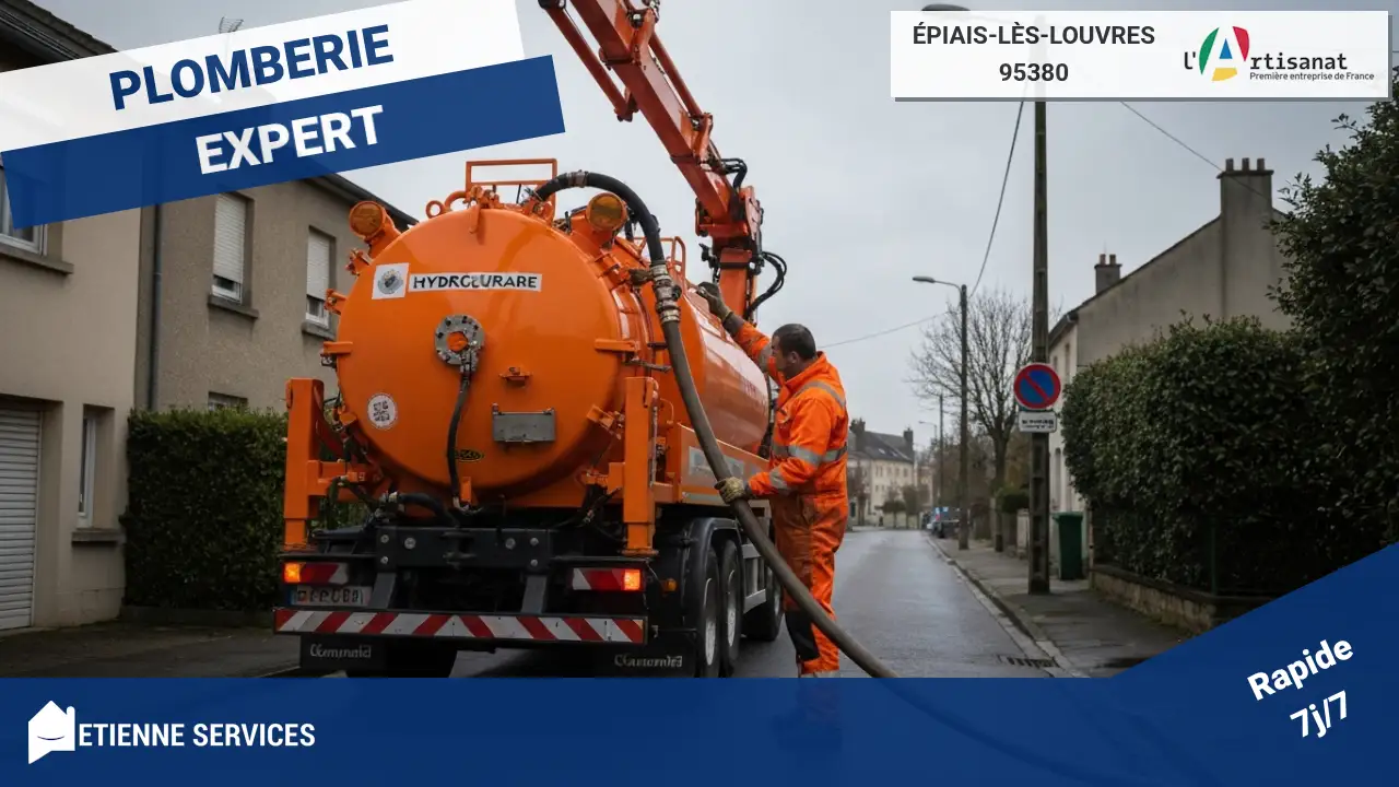 Experts certifiés en débouchage de canalisation par camion hydrocureur haute pression