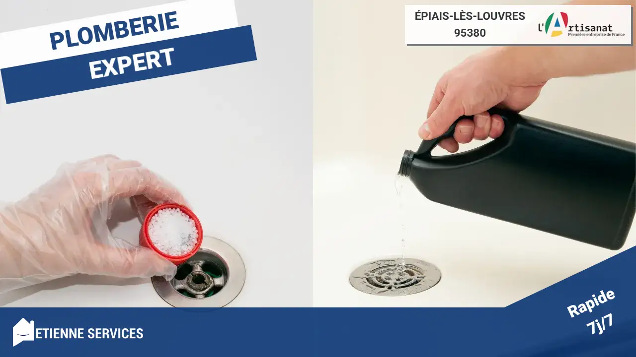 Intervention spécialisée pour débouchage de canalisation par traitement chimique contrôlé
