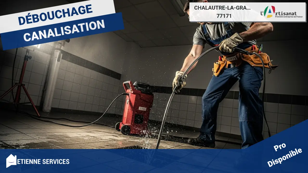 Intervention Spécialisée pour tout Débouchage de Canalisation à Chalautre-la-Grande