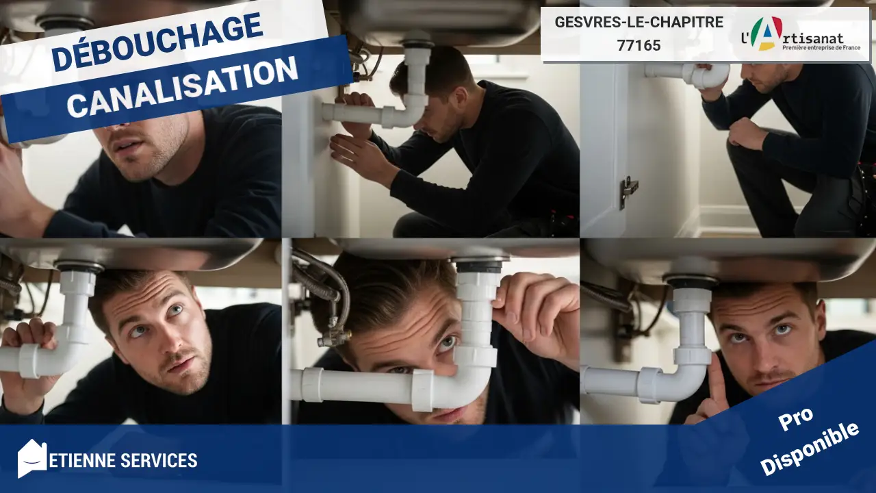 Votre solution expert pour le débouchage de canalisation à Gesvres-le-Chapitre