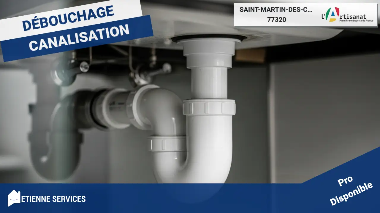 Votre expert en débouchage de canalisation à Saint-Martin-des-Champs