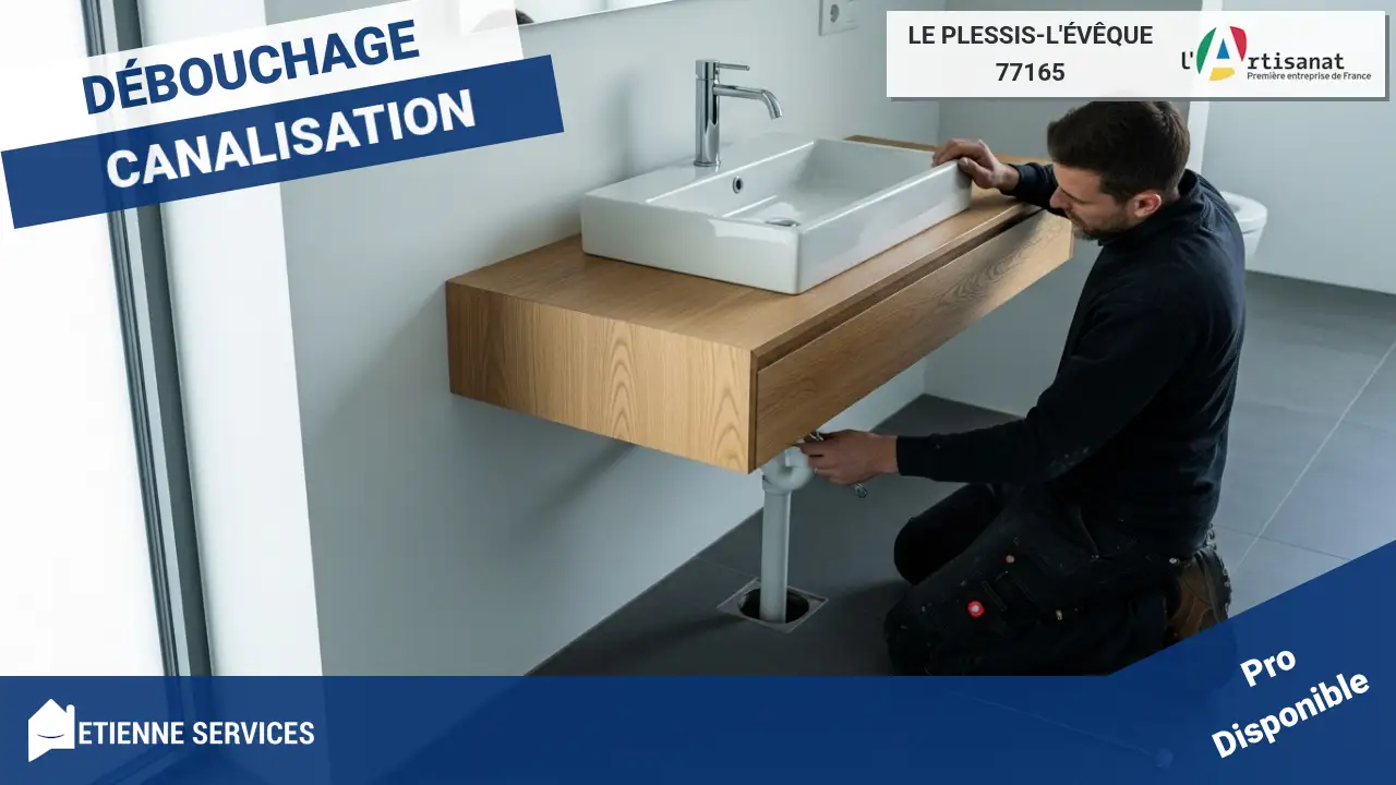 Votre service de débouchage de canalisation à Le Plessis-l'Évêque