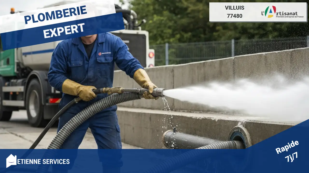 Experts certifiés en débouchage par camion hydrocureur haute pression