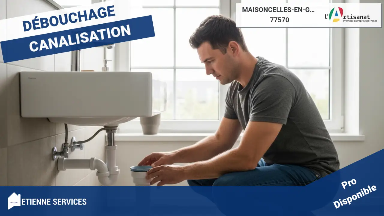 Votre spécialiste du débouchage de canalisation à Maisoncelles-en-Gâtinais