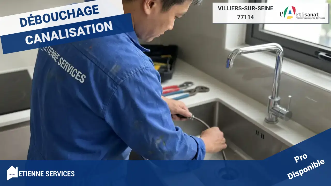 Votre expert en débouchage de canalisation à Villiers-sur-Seine
