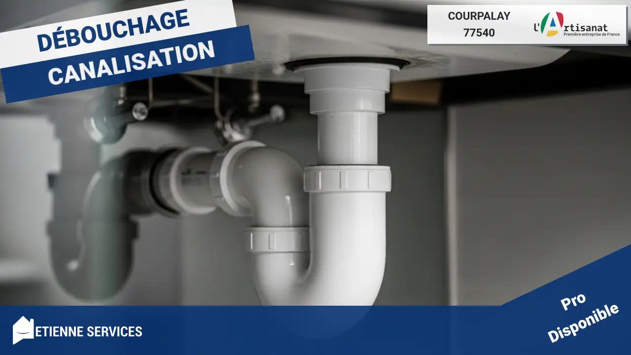 Votre expert en débouchage de canalisation à Courpalay