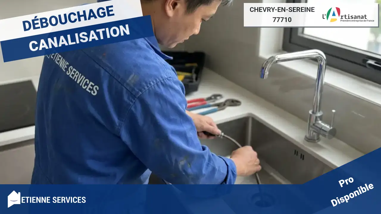 Votre expert en débouchage de canalisation à Chevry-en-Sereine