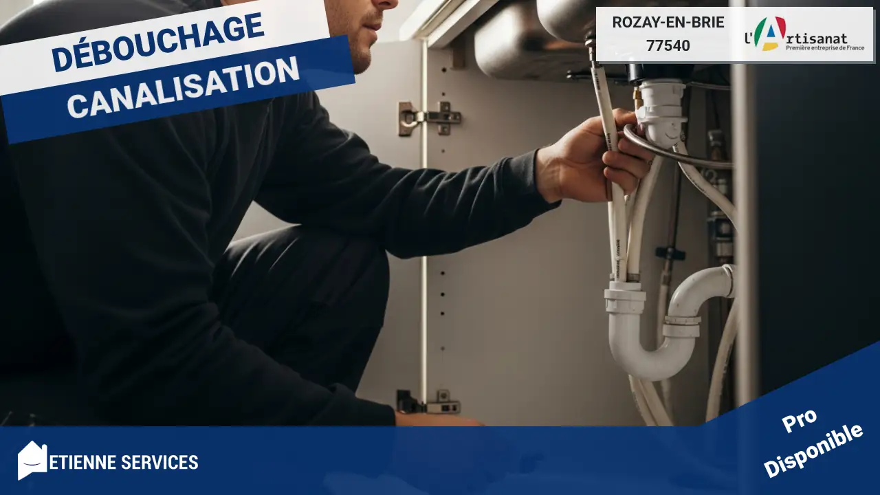 Débouchage de canalisation à Rozay-en-Brie : notre expertise à votre service