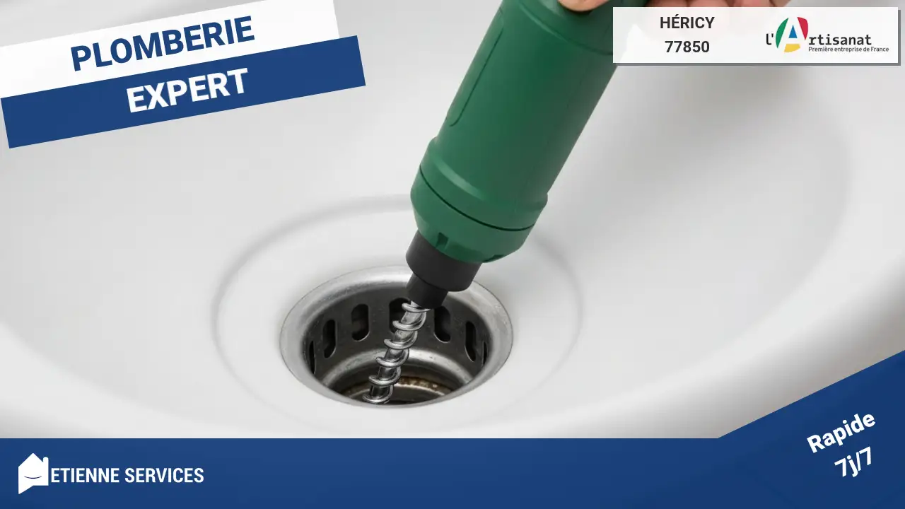 Débouchage au furet électrique : la puissance contrôlée par nos experts certifiés