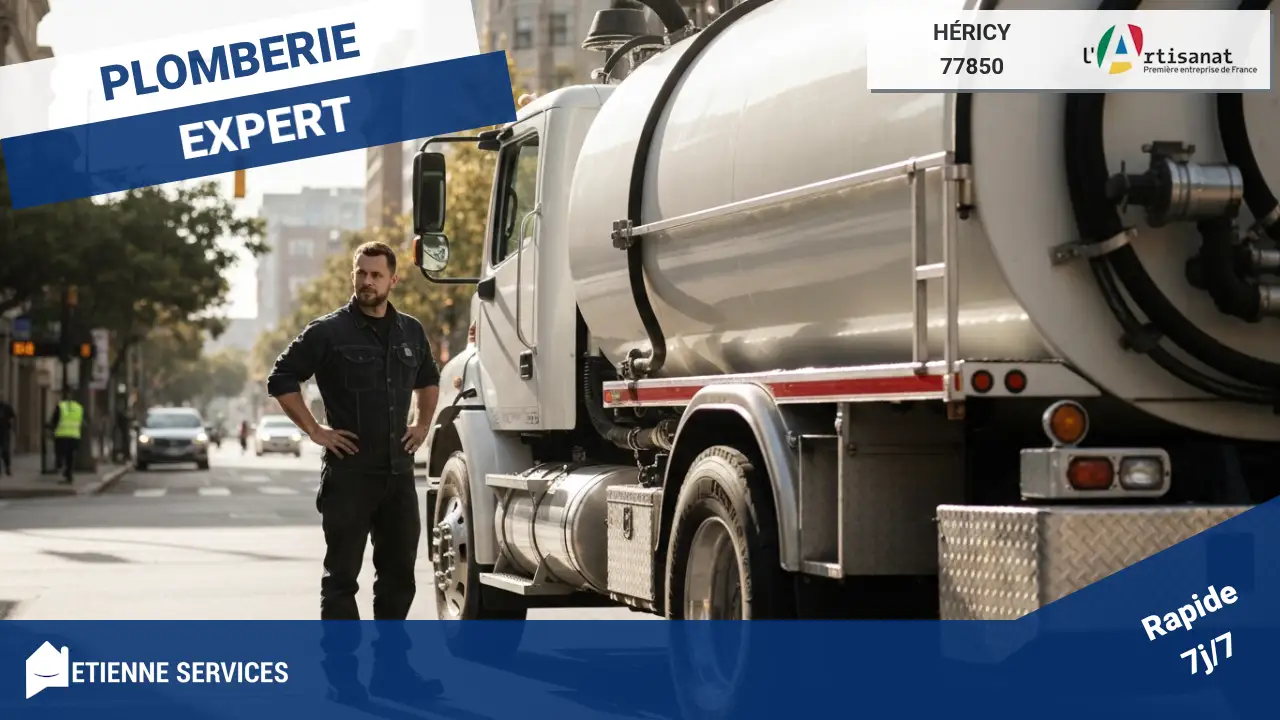 Solution radicale : le débouchage par camion hydrocureur haute pression à Héricy