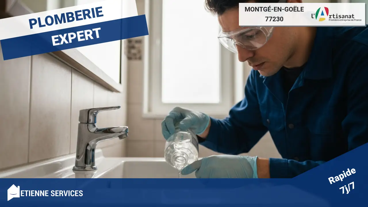 Débouchage par traitement chimique acide : une intervention pour professionnels