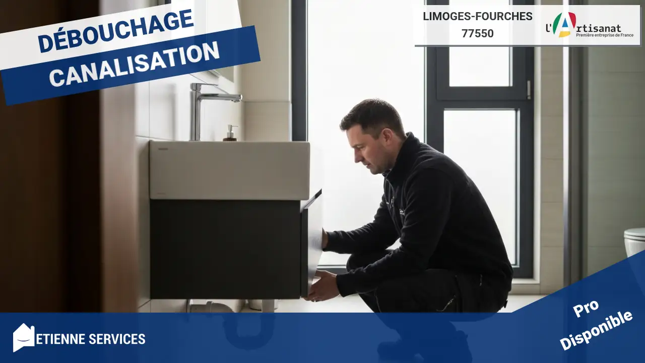 Votre expert en débouchage de canalisation à Limoges-Fourches