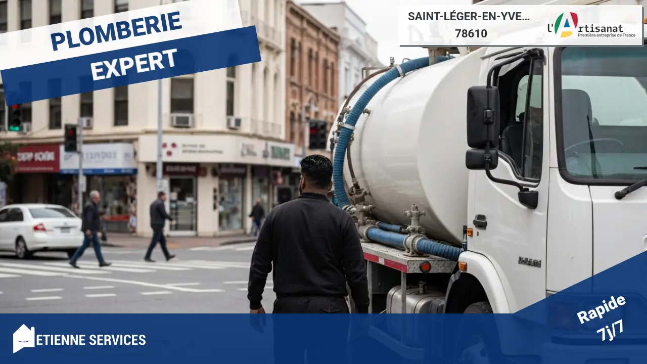 Débouchage par camion hydrocureur : la solution haute pression à Saint-Léger-en-Yvelines