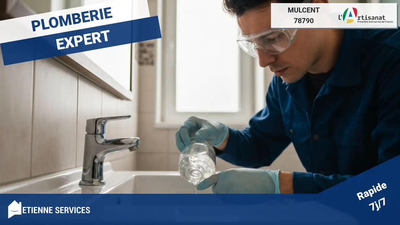 Intervention maîtrisée : Le débouchage par traitement chimique professionnel