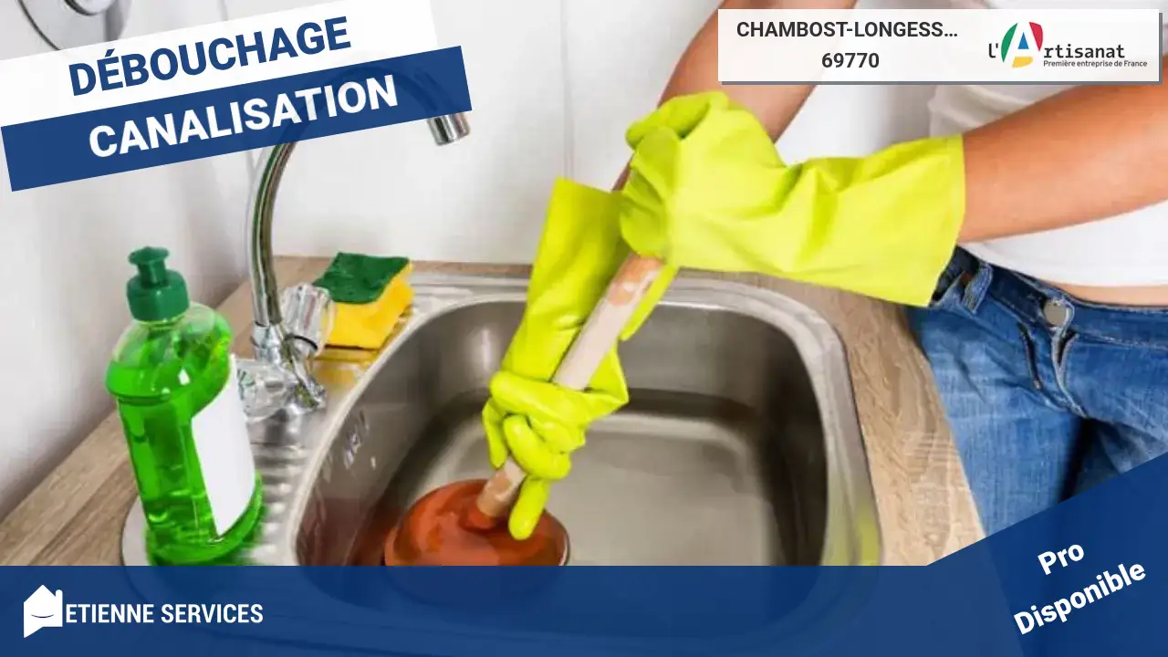 Votre expert en débouchage de canalisation à Chambost-Longessaigne
