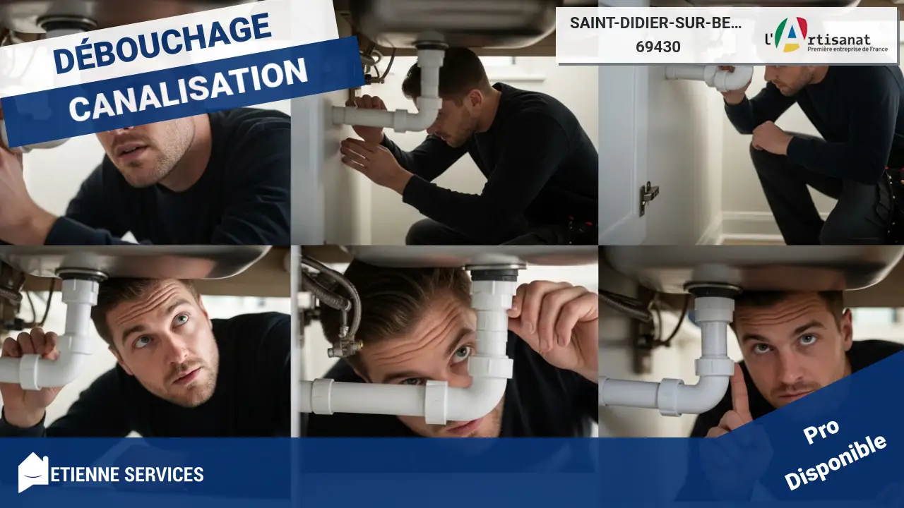 Débouchage de canalisation à Saint-Didier-sur-Beaujeu : nos experts à votre service