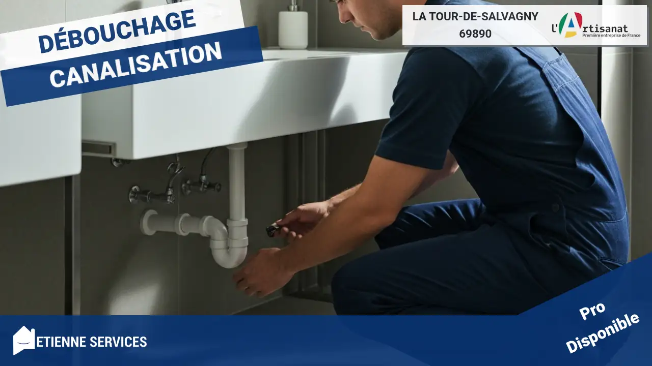Débouchage de canalisation à La Tour-de-Salvagny : l'intervention spécialisée de nos plombiers