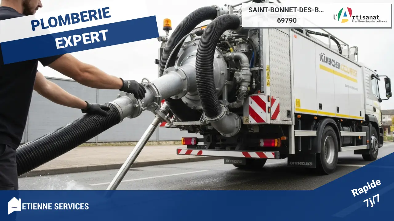 Spécialistes reconnus du débouchage par camion hydrocureur haute pression