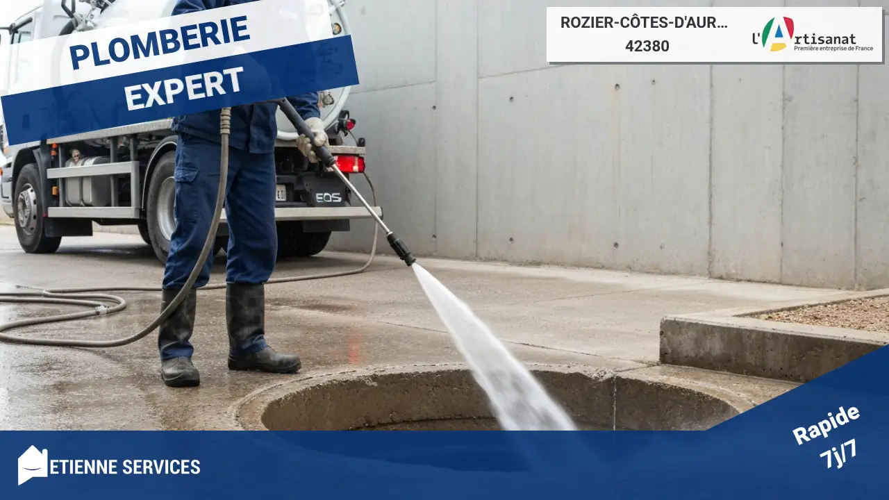 Spécialistes reconnus du débouchage par camion hydrocureur haute pression