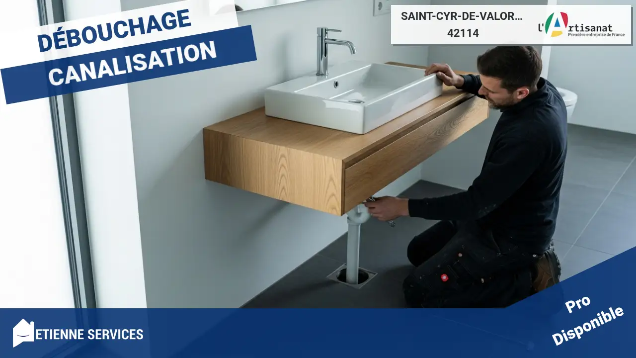 Service expert en débouchage de canalisation à Saint-Cyr-de-Valorges