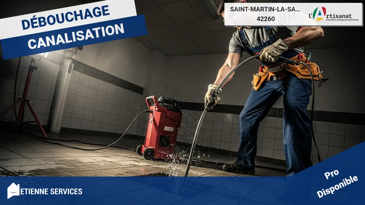 Votre expert en débouchage de canalisation à Saint-Martin-la-Sauveté