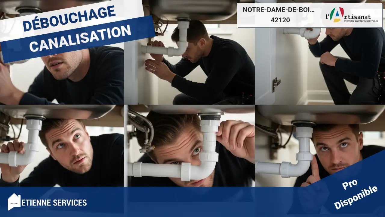 Service expert en débouchage de canalisation à Notre-Dame-de-Boisset