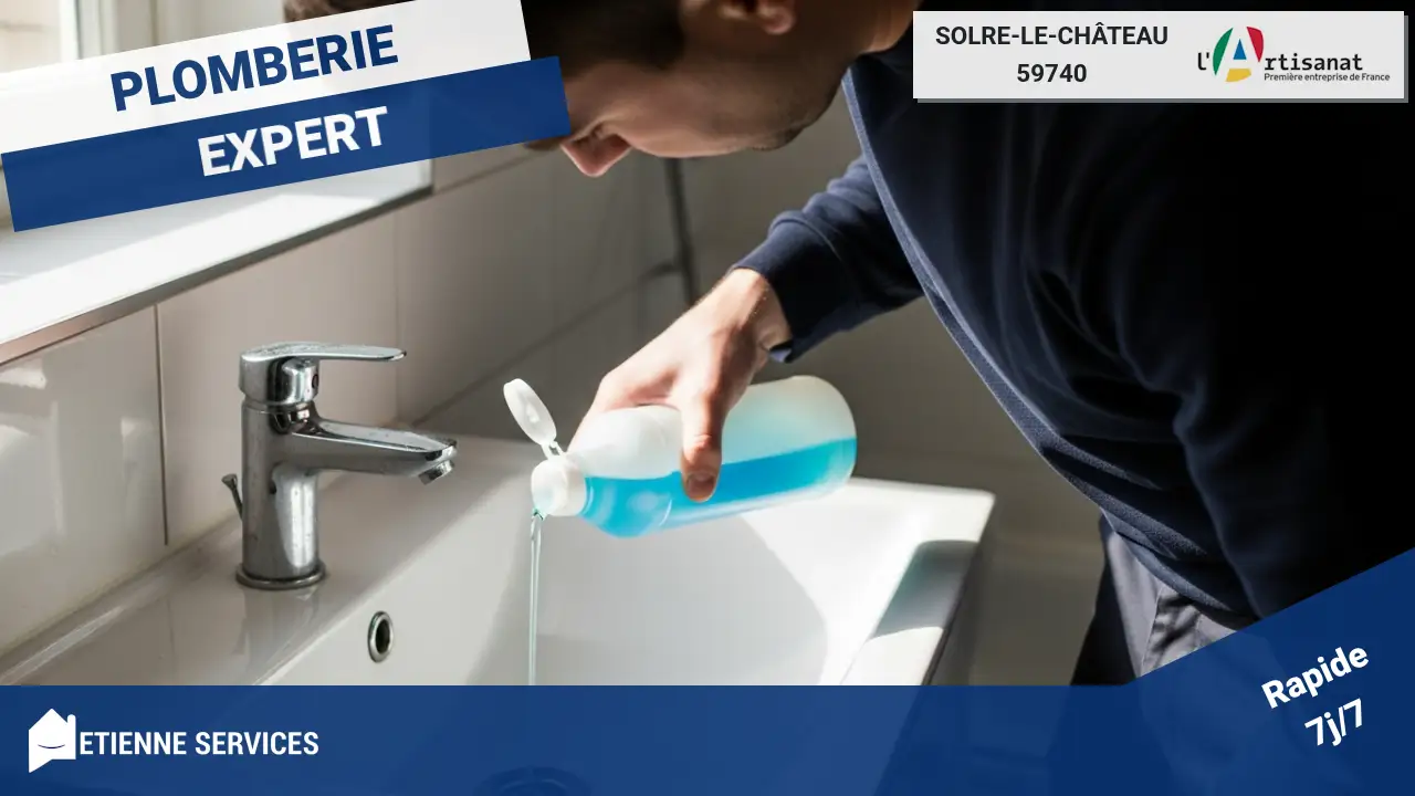 Débouchage chimique : une intervention millimétrée par nos installateurs qualifiés