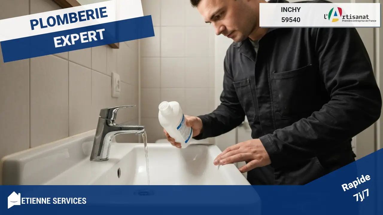 Débouchage chimique professionnel : une intervention millimétrée par nos experts