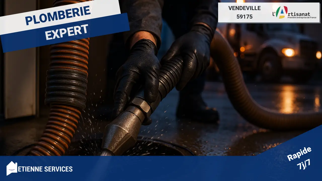 Experts certifiés en débouchage par hydrocurage haute pression à Vendeville