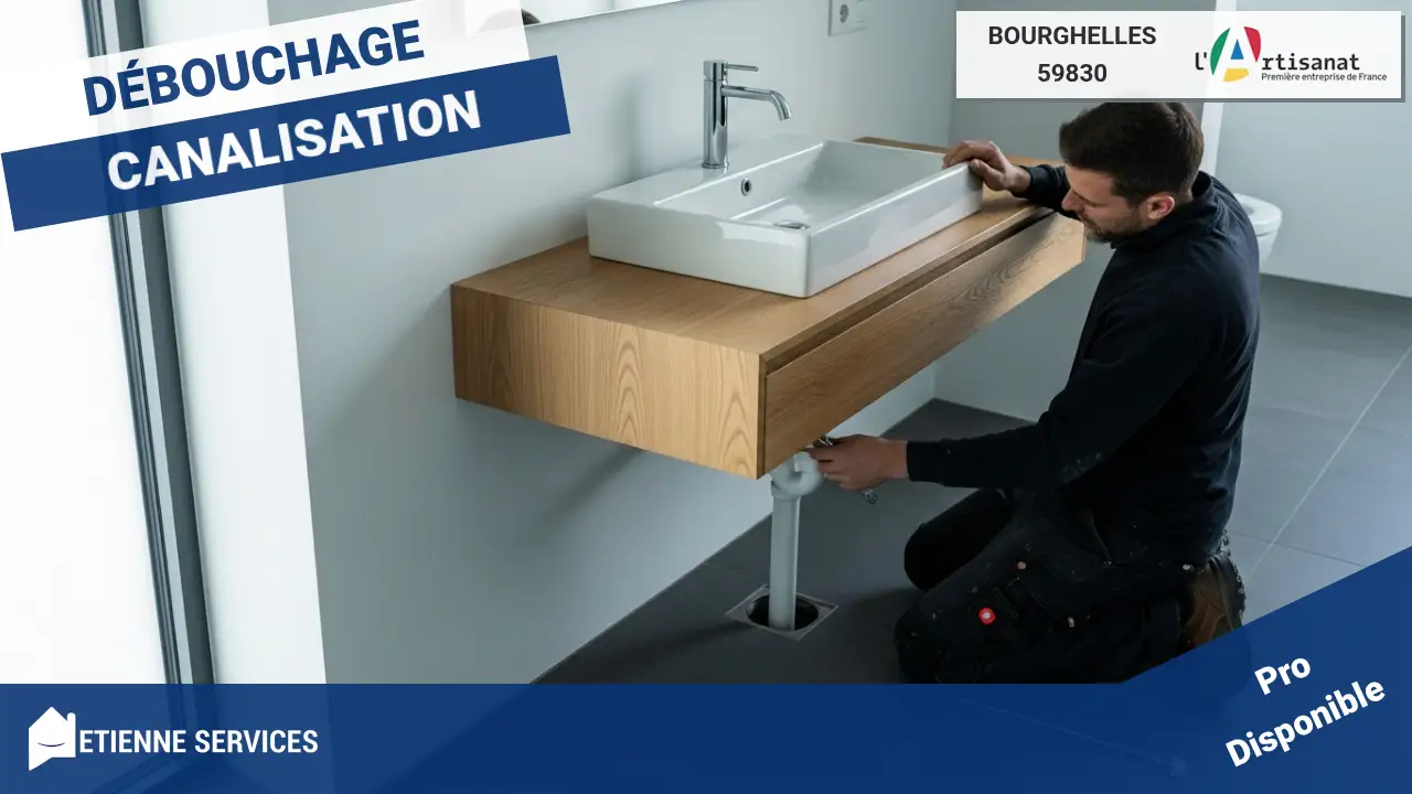 Débouchage de canalisation à Bourghelles : diagnostic et solutions par des artisans dépanneurs
