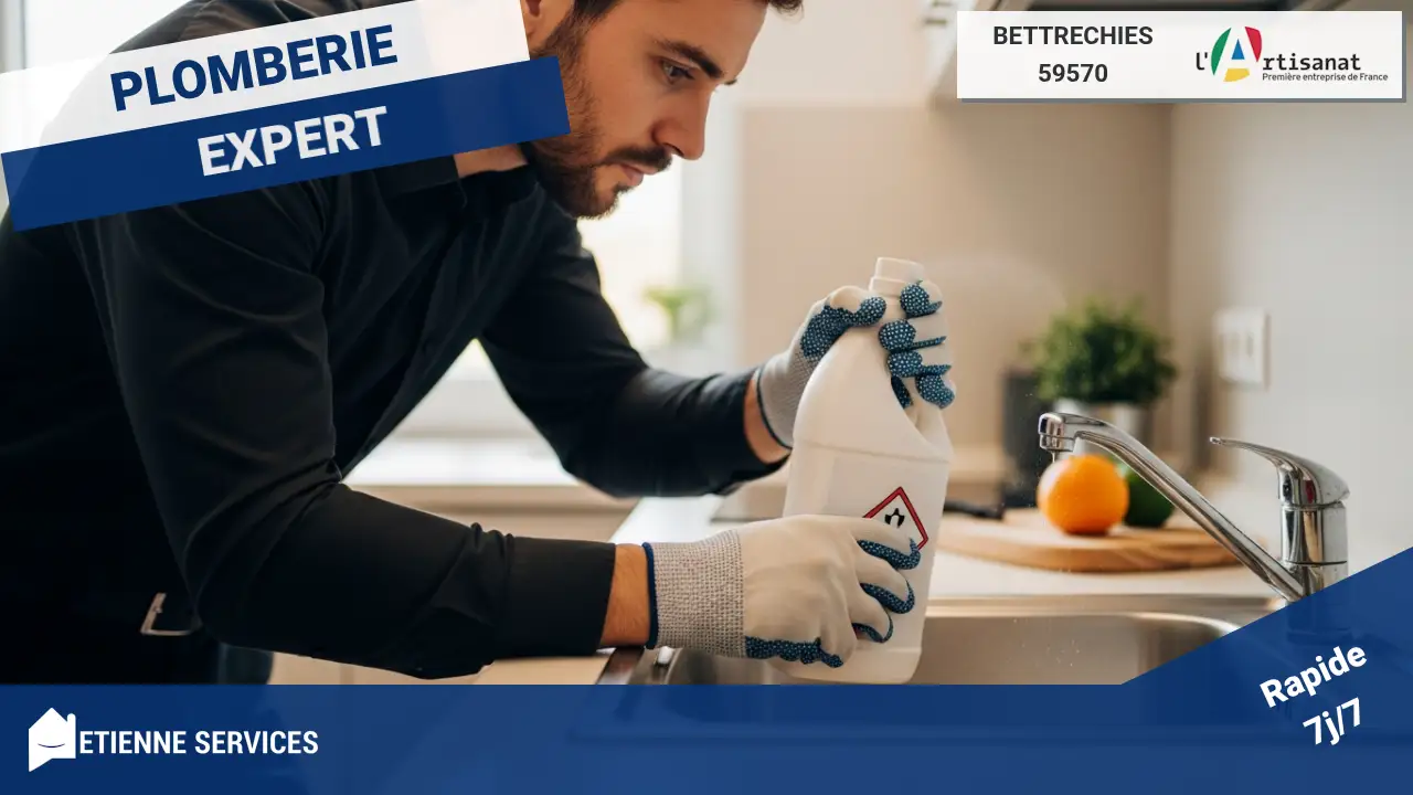 Intervention spécialisée : Le débouchage de canalisation par traitement chimique acide