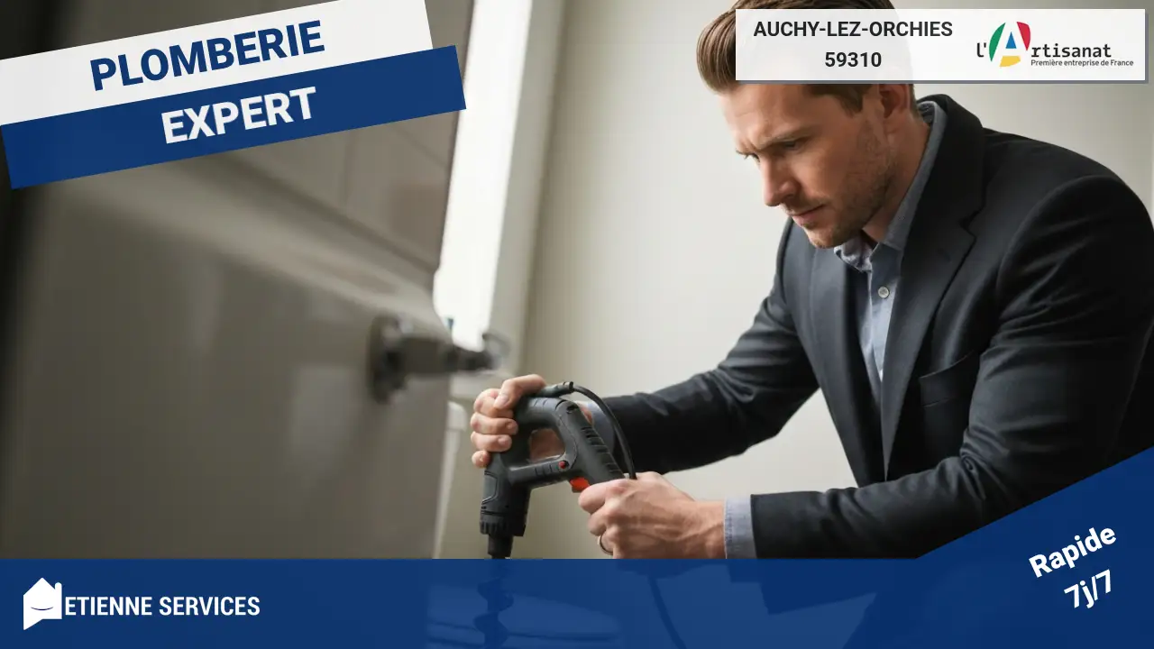 Intervention Efficace : débouchage de canalisation au furet électrique à Auchy-lez-Orchies
