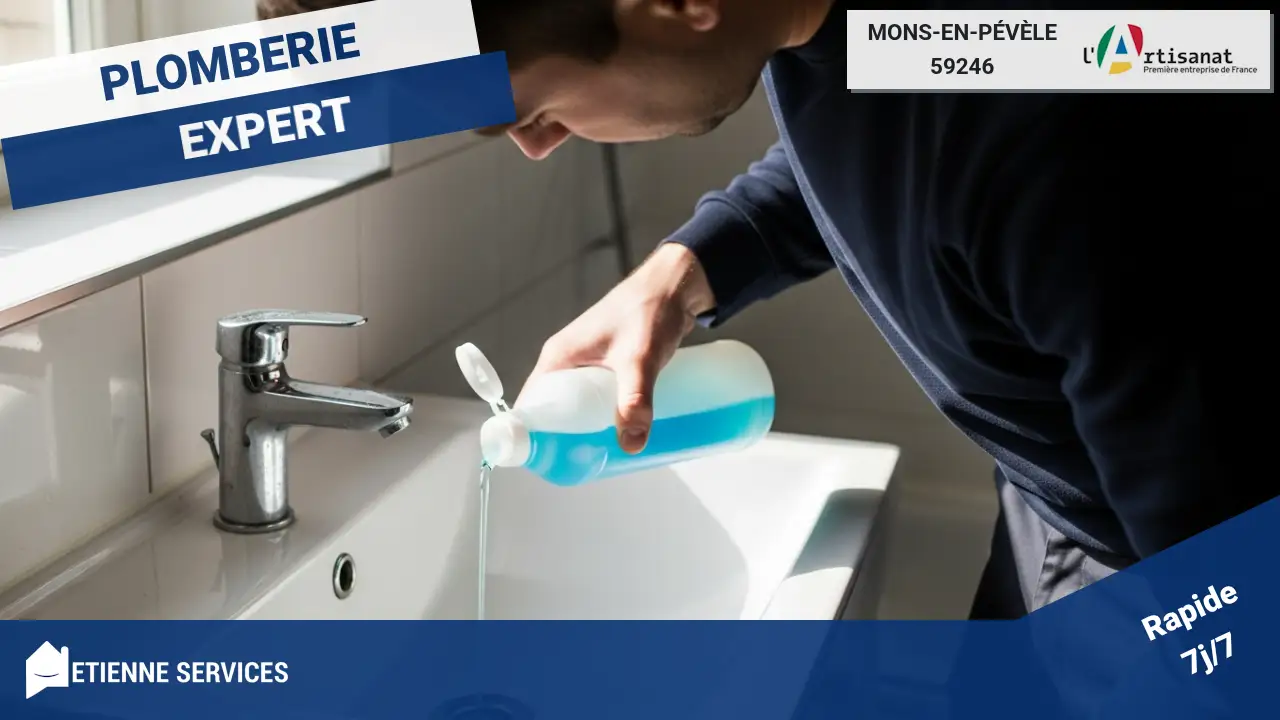 Spécialistes reconnus du débouchage chimique : une intervention contrôlée pour cas spécifiques