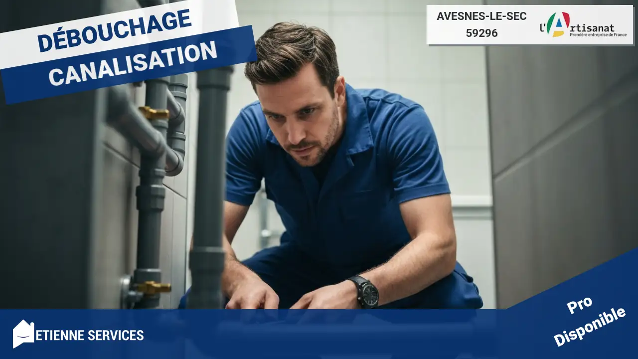 Votre expert en débouchage de canalisation à Avesnes-le-Sec