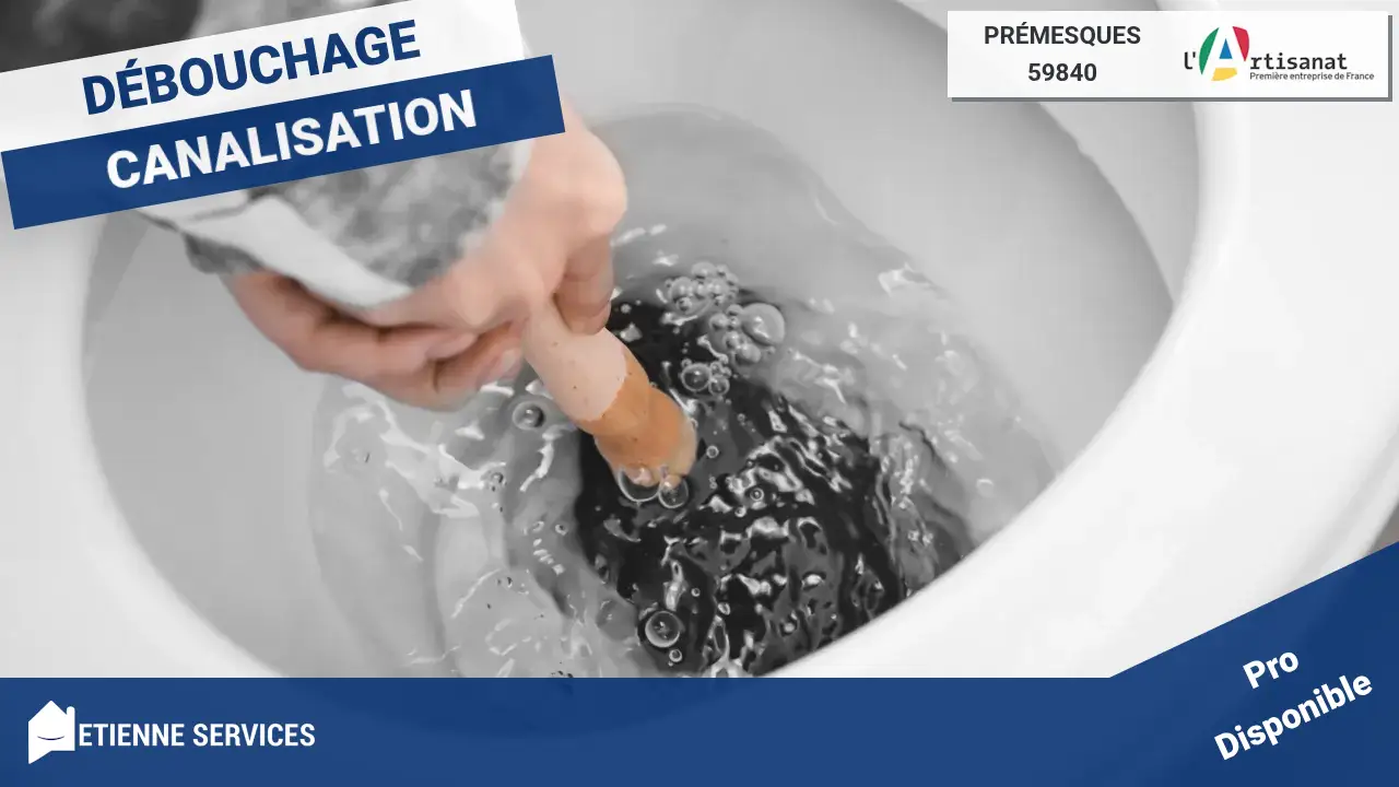 Débouchage de canalisation à Prémesques : l'intervention spécialisée de nos artisans dépanneurs