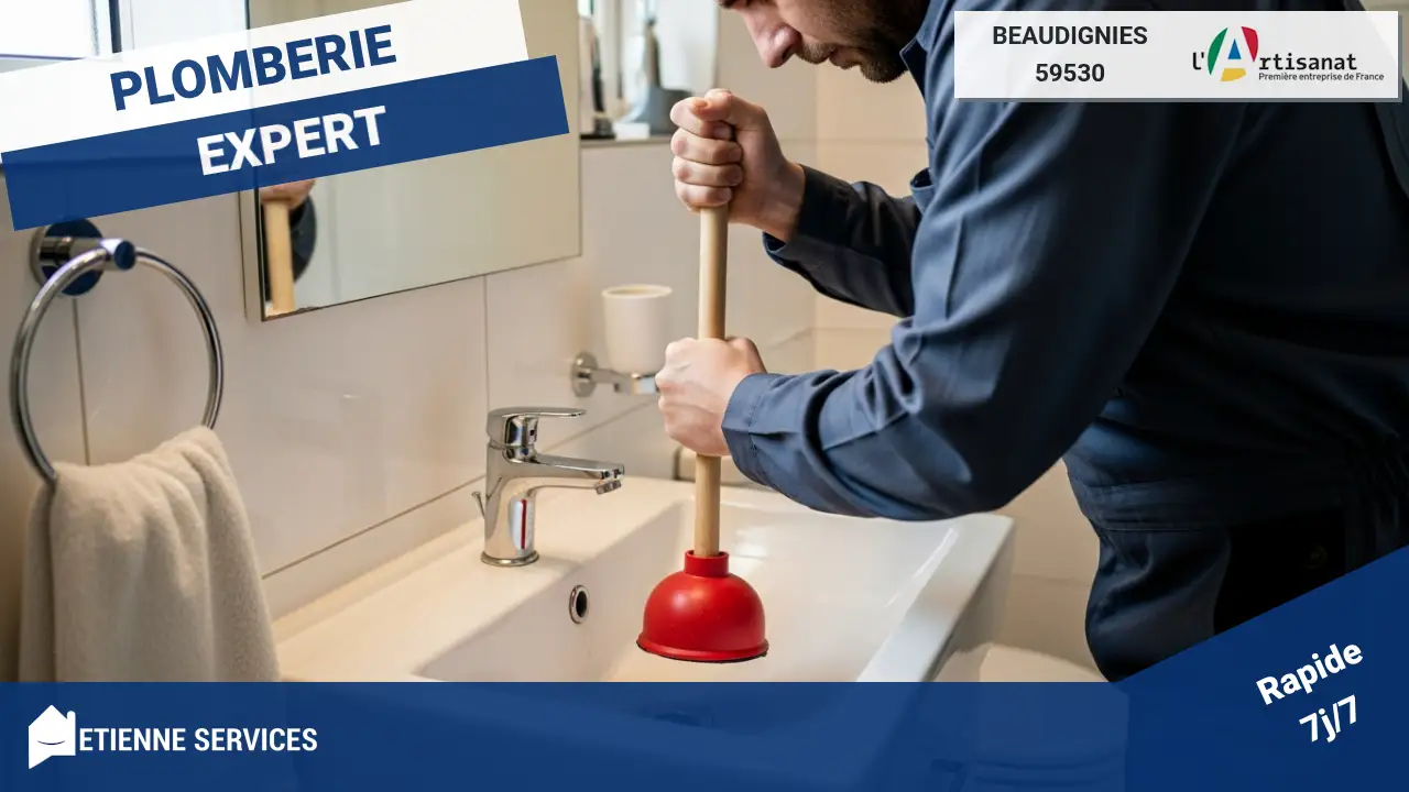 Intervention spécialisée : Débouchage à la pompe manuelle à Beaudignies