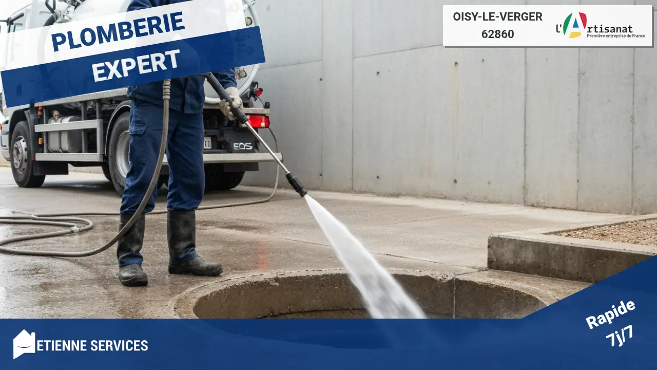 Experts certifiés en débouchage par hydrocurage haute pression