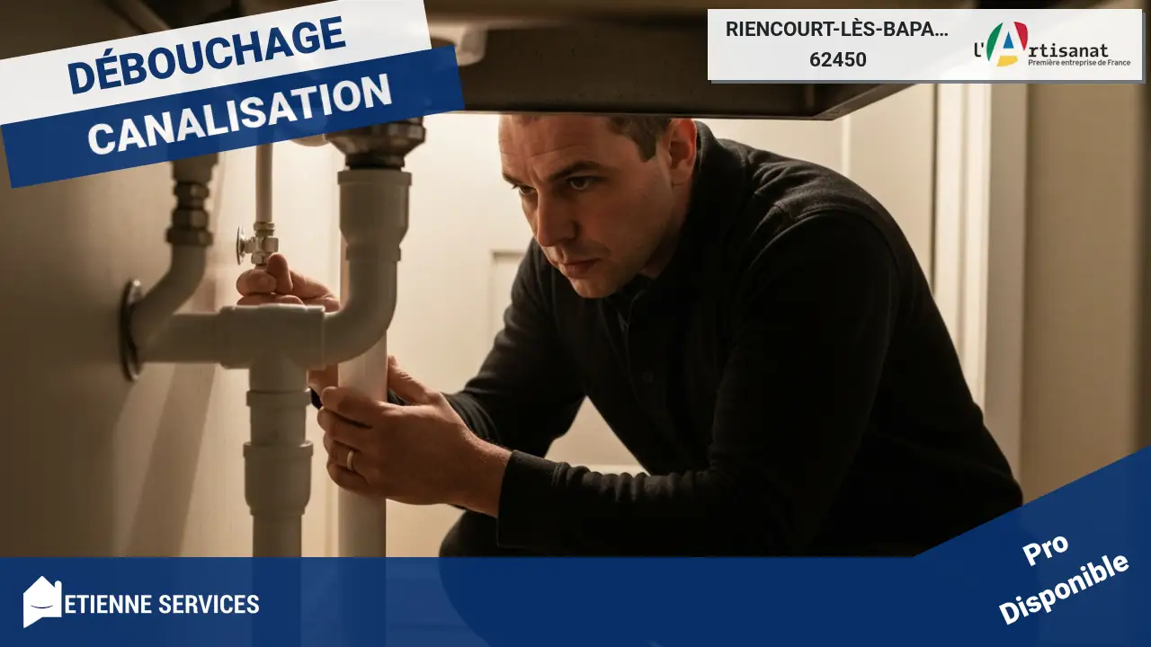 Votre expert en débouchage de canalisation à Riencourt-lès-Bapaume