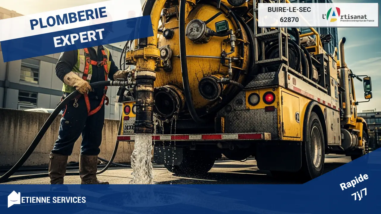Intervention haute pression : Le débouchage par camion hydrocureur, la solution radicale
